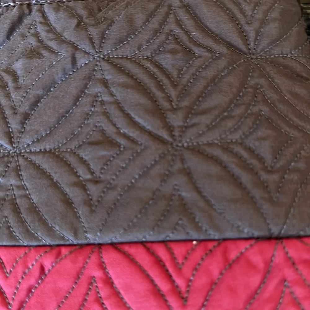 Restoration Hardware Silk Christmas Stockings red & brown price is each 2 avail